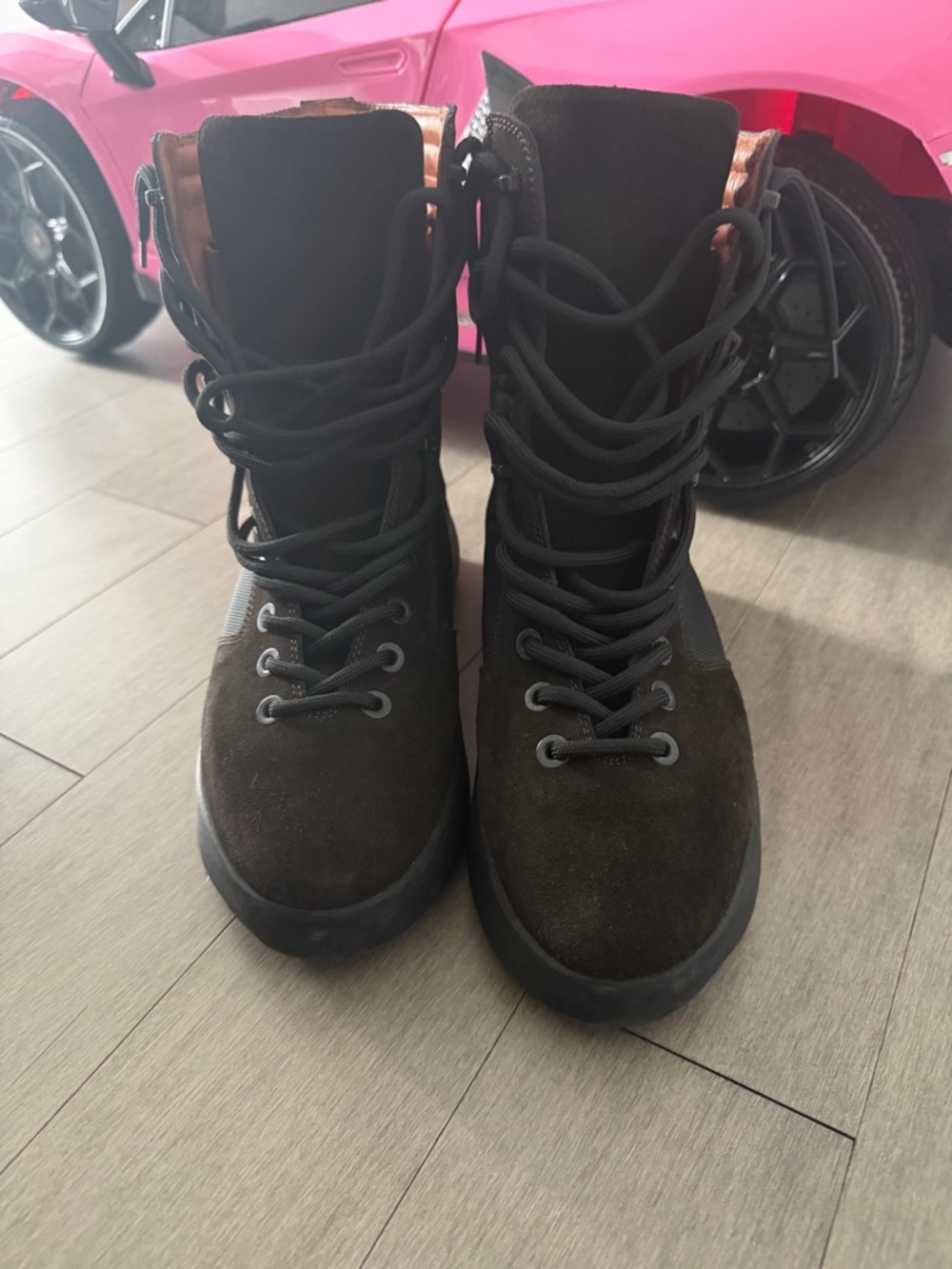 Yeezy 'SSN 3' Combat Military Boots - Men size 11